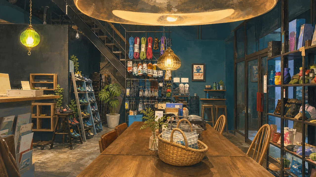 講習・相談の対面会場 グッぼるカフェの店内